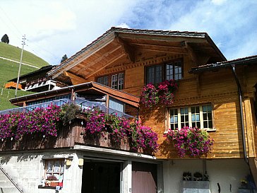 Ferienhaus in Achseten - Haus Ansicht unten