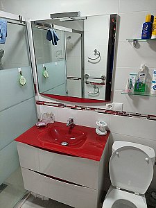 Ferienwohnung in La Mata - Dusche WC