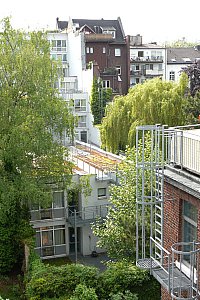 Ferienwohnung in Aachen - Ausblick vom Schafzimmer