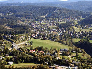 Ferienwohnung in Hinterzarten - Luftbild von Hinterzarten