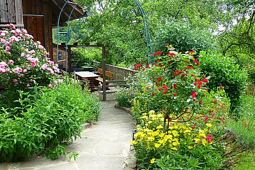 Ferienhaus in Kirchberg an der Raab - Winzerhaus Terrasse