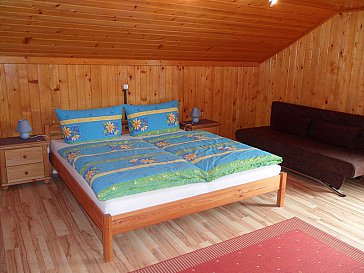 Ferienwohnung in Silbertal - Schlafzimmer mit Südbalkon