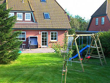 Ferienwohnung in Oldsum - Garten