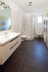 Ferienwohnung in Algund - Bad mit DU/WC - Bidet