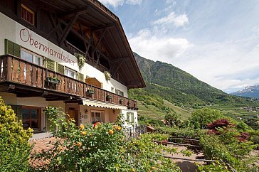 Ferienwohnung in Algund - Obermaratscher Hausansicht