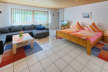 Ferienwohnung in Münstertal - Wohn-Schlafzimmer - Wohnung im Erdgeschoss
