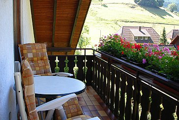 Ferienwohnung in Münstertal - Balkon - Wohnung im Dachgeschoss