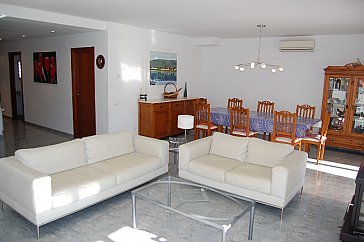 Ferienhaus in Riomar, Riumar - Wohnbereich