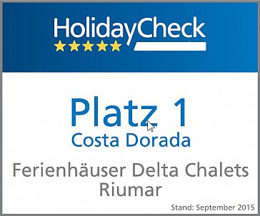 Ferienhaus in Riomar, Riumar - Platz 1 laut Holidaycheck