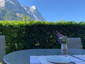 Ferienwohnung in Grindelwald - Sitzplatz