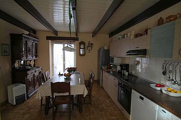 Ferienhaus in Penmarch - Küche/ Esszimmer