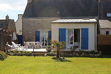 Ferienhaus in Penmarch - Garten mit Terrasse