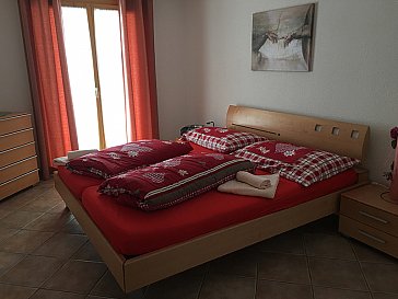 Ferienwohnung in Grächen - Schlafzimmer 2