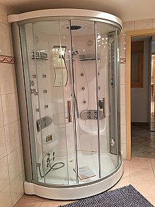 Ferienwohnung in Grächen - Wellness-Dusche