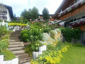 Ferienwohnung in Hirschegg - Garten