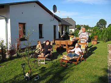 Ferienwohnung in Saal OT Neuendorf - Grillplatz