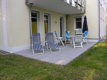 Ferienwohnung in Zinnowitz - Terrasse