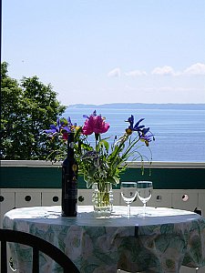 Ferienwohnung in Sassnitz - Blick vom Balkon