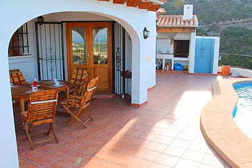 Ferienhaus in Dénia - Heute kochen und essen wir draussen