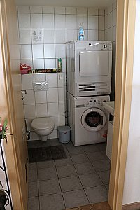 Ferienwohnung in Grächen - Kleines Badezimmer