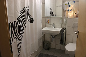 Ferienwohnung in Grächen - Badezimmer