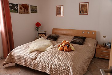 Ferienwohnung in Grächen - Schlafzimmer 2