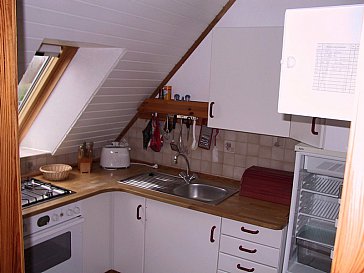 Ferienhaus in Rechlin - Küche im DG