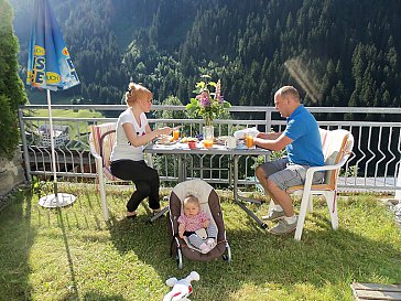 Ferienwohnung in Kappl - Garten für Wohnung Nr. 2