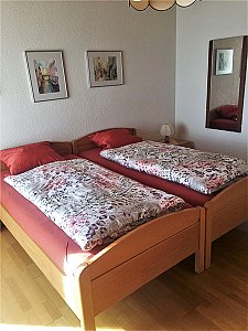 Ferienwohnung in Aeschlen ob Gunten - Schlafzimmer