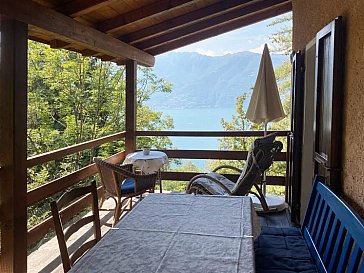 Ferienwohnung in Sant Abbondio - Terrasse