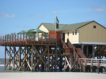 Ferienwohnung in St. Peter-Ording - Stelzenbau am Strand