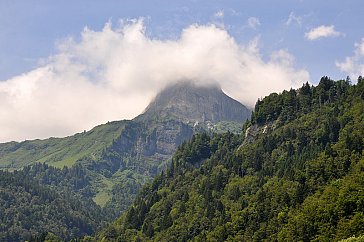 Ferienwohnung in Rüti - Blick in die Berge