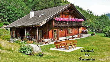 Ferienwohnung in Penk - Holzblockhaus Sommer