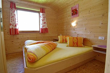 Ferienhaus in Hippach - Blick in ein Schlafzimmer