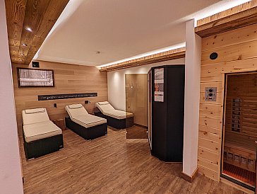 Ferienhaus in Neustift im Stubaital - Wellness-Bereich im Nachbarhaus