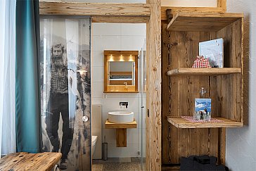 Ferienhaus in Engelberg - Blick in ein Bad