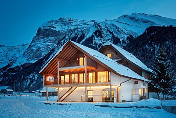 Ferienhaus in Engelberg - Abendstimmung