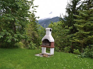 Ferienwohnung in Raggal - Garten mit Grill