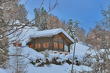 Ferienhaus in Haute-Nendaz - Das Ferienhaus im Winter