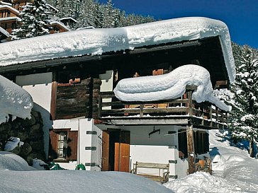 Ferienhaus in Grimentz - Chalet Grimentz im Winter