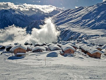 Ferienhaus in Blatten-Belalp - Winteridylle auf der Belalp