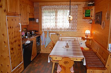 Ferienhaus in Bettmeralp - Die obere Küche