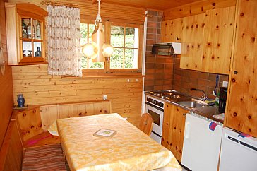 Ferienhaus in Bettmeralp - Die untere Küche