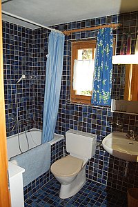 Ferienhaus in Bettmeralp - Badezimmer