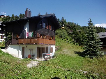 Ferienhaus in Bettmeralp - Chalet Bettmeralp im Sommer