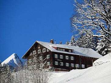 Ferienwohnung in Mittelberg - Ferienhaus im Winter