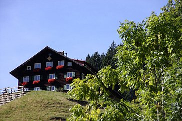 Ferienwohnung in Mittelberg - Ferienhaus im Sommer