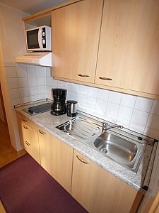 Ferienwohnung in Mittelberg - Kochnische