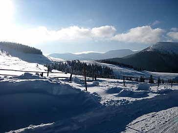 Ferienhaus in Hirschegg - Winterlanschaft