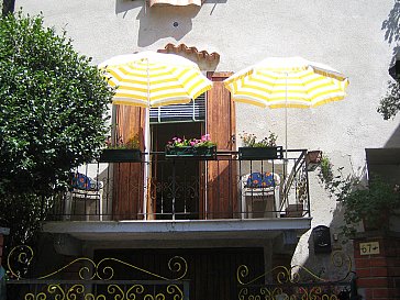 Ferienwohnung in Cannero Riviera - Balkon